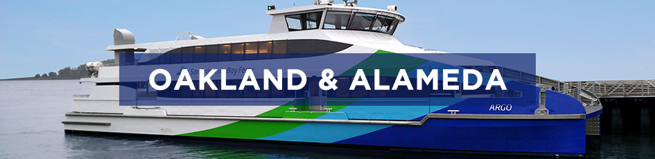 Oakland & Alameda Ferry Route | San Francisco Bay Ferry